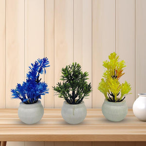 vibrant Multicolor Flower Pot Planter Set