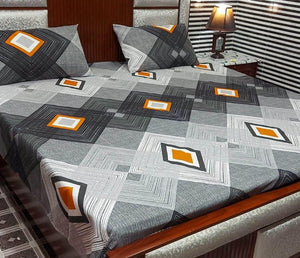 Cotton Printed Double Bedsheet