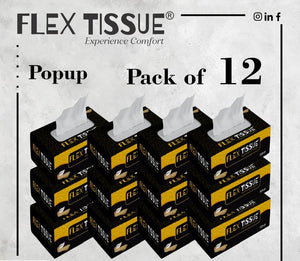 Stylish Black and Golden Tissue Boxes