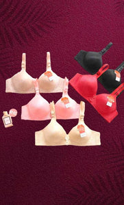 1 Pc Cotton Lace Padded Bra