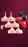 1 Pc Cotton Lace Padded Bra