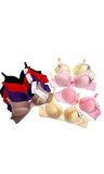 1 Pc Cotton Lace Padded Bra