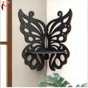 Stylish Wooden Corner Shelves