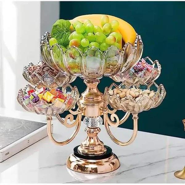 Elegant Golden Decorative Tray