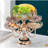 Elegant Golden Decorative Tray