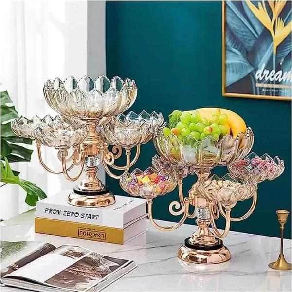 Elegant Golden Decorative Tray