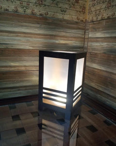 Modern Design 3D Laser Cut Wooden Table Lamp