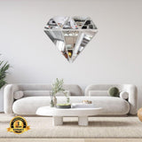 Diamond Shaped Wall Mirror