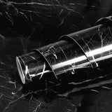 Self Adhesive Black Marble Sheet