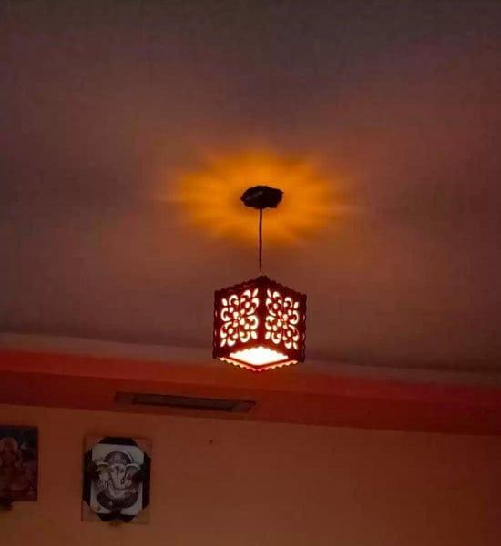 Latest Design Wooden Ceiling Lamp