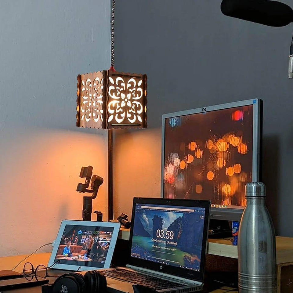 Latest Design Wooden Ceiling Lamp