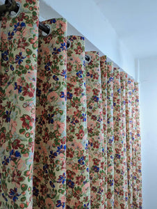 Stylish Multicolor Cotton Indoor Home Curtains