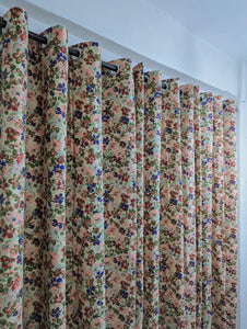 Stylish Multicolor Cotton Indoor Home Curtains