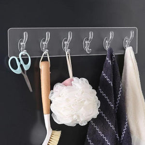Durable Transparent Wall Mount Hook