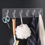 Durable Transparent Wall Mount Hook