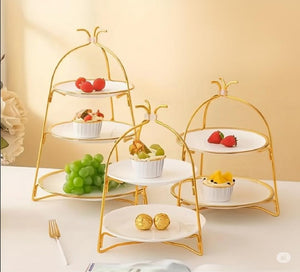 Golden Iron Organizer - 1 Pc Storage Solution For Convenient Organizer