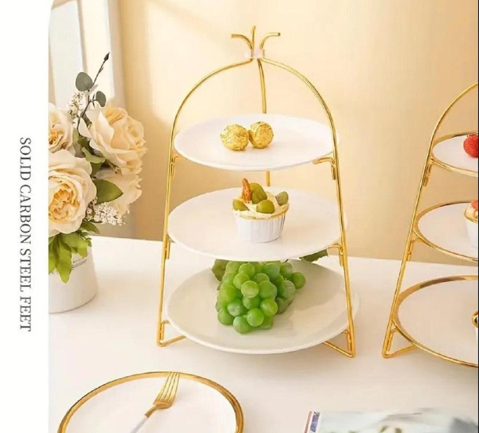Golden Iron Organizer - 1 Pc Storage Solution For Convenient Organizer