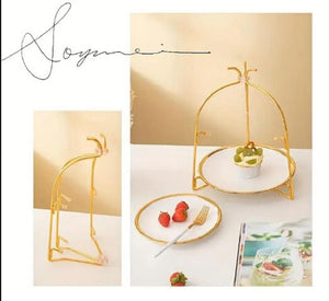 Golden Iron Organizer - 1 Pc Storage Solution For Convenient Organizer