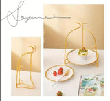 Golden Iron Organizer - 1 Pc Storage Solution For Convenient Organizer