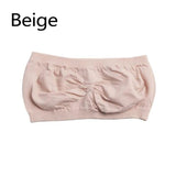 Multicolor Lycra Non-Padded Strapless Tube Bra