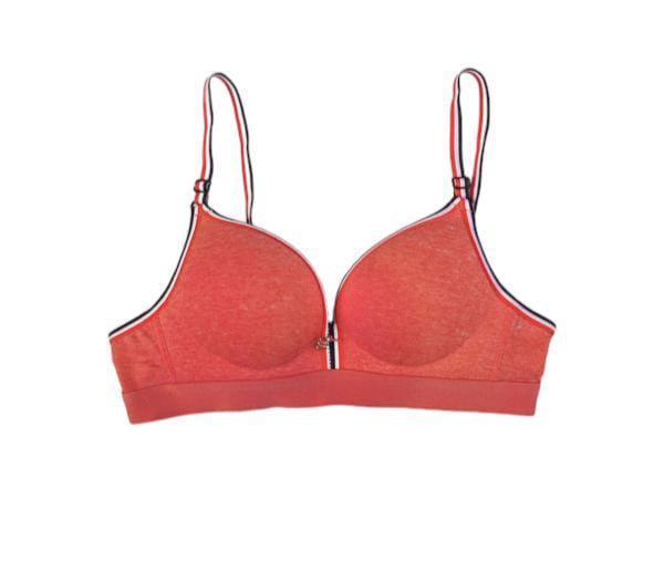 Cotton Plain Push Up Bra