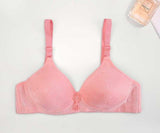 Comfortable Push Up Bra In Cotton-Polyester Blend