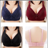 Embroidered Cotton Full Cup Bra 1 Pc