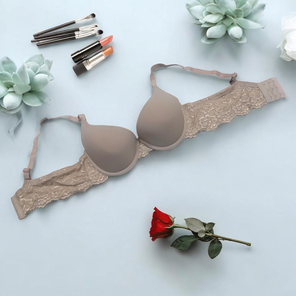 Comfortable & Lightweight Push Up Bra - Multicolor Malai Fabric 1 Pcs