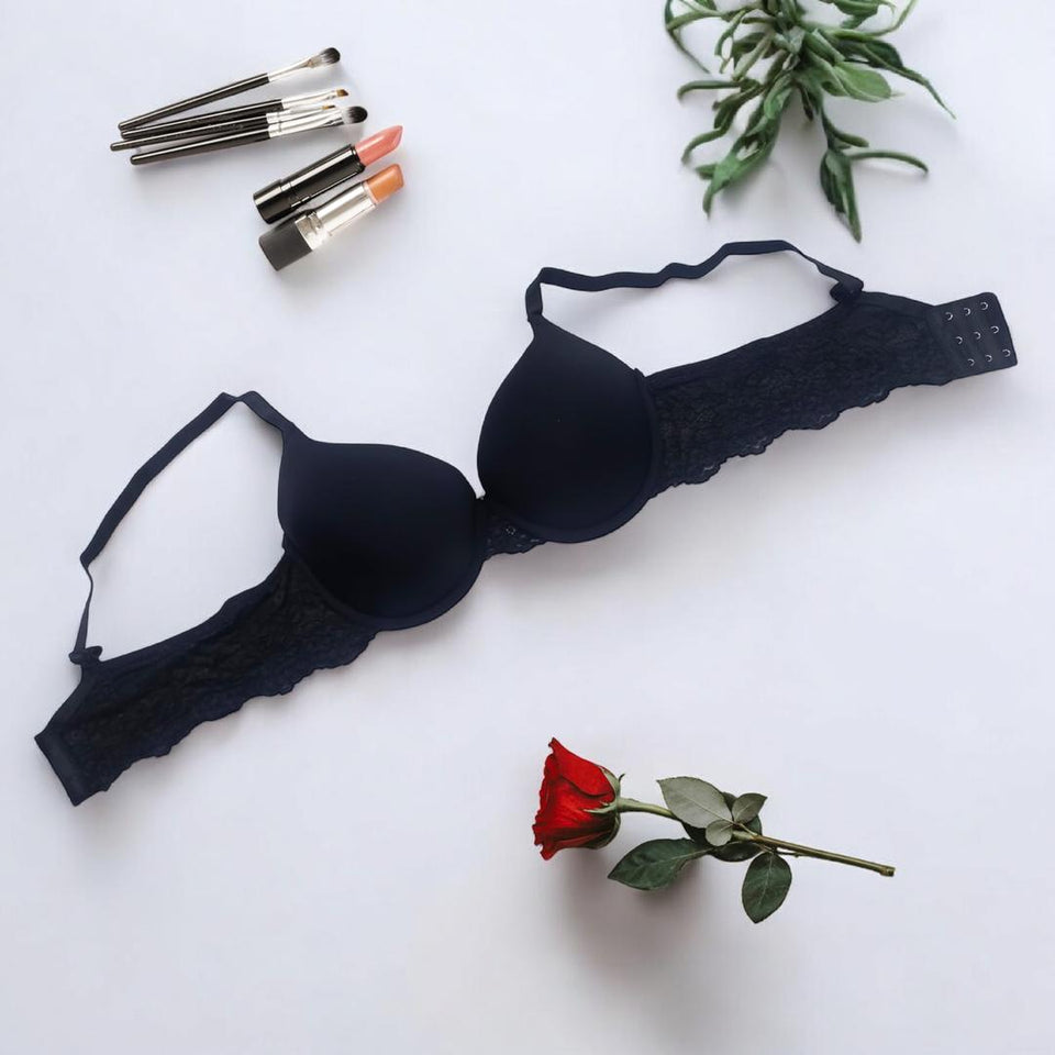 Comfortable & Lightweight Push Up Bra - Multicolor Malai Fabric 1 Pcs
