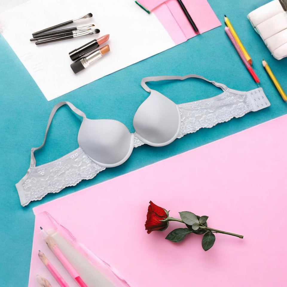 Comfortable & Lightweight Push Up Bra - Multicolor Malai Fabric 1 Pcs