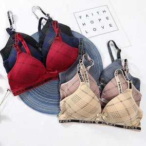 Comfortable Multicolor Silk Push UP Bra - 1 Pcs
