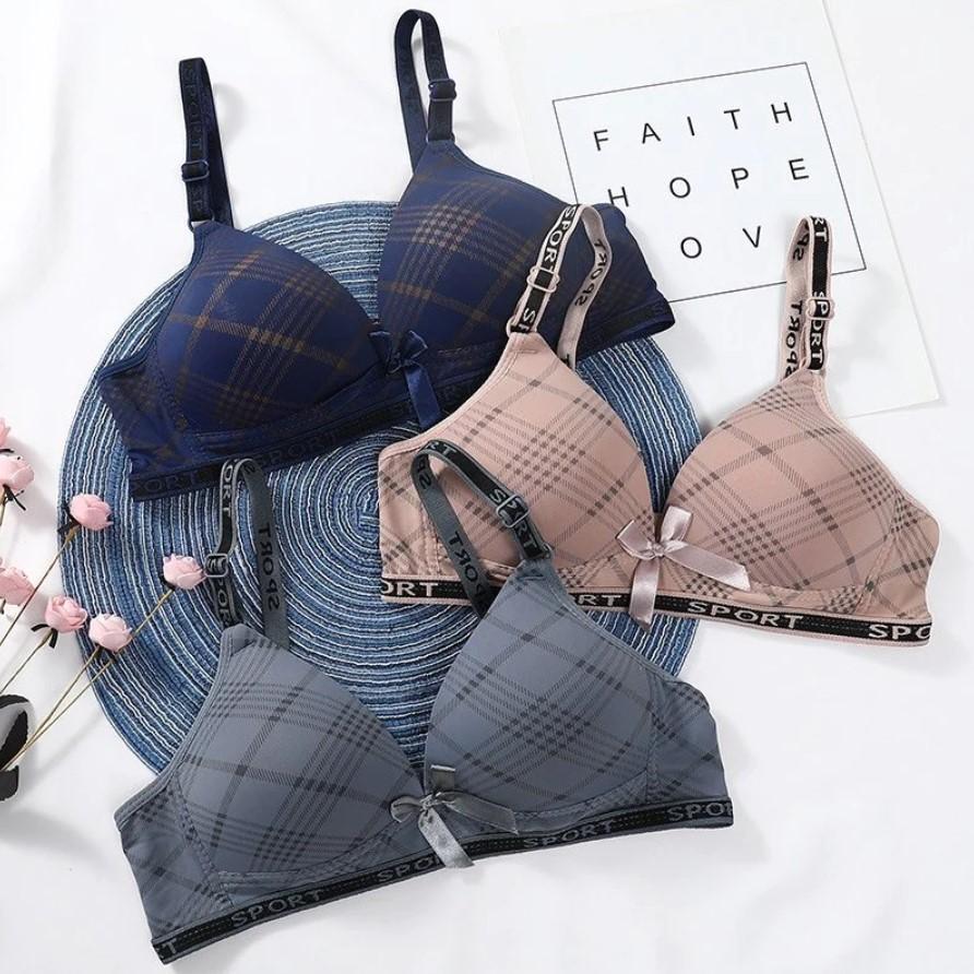 Comfortable Multicolor Silk Push UP Bra - 1 Pcs