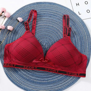 Comfortable Multicolor Silk Push UP Bra - 1 Pcs