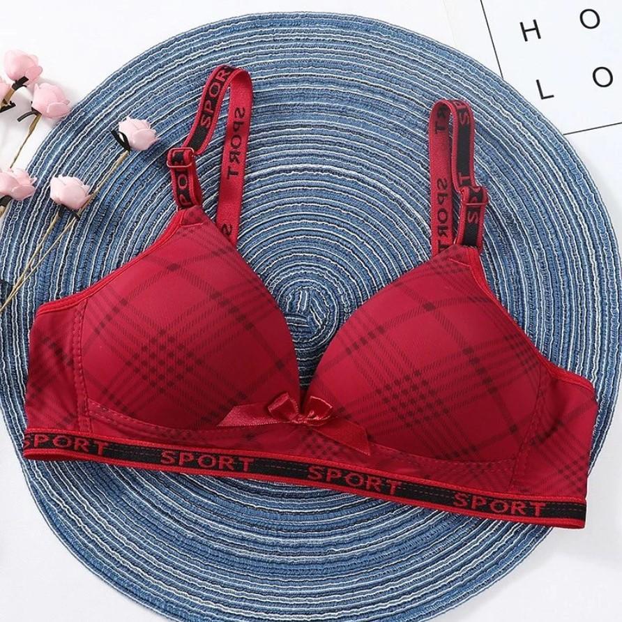 Comfortable Multicolor Silk Push UP Bra - 1 Pcs