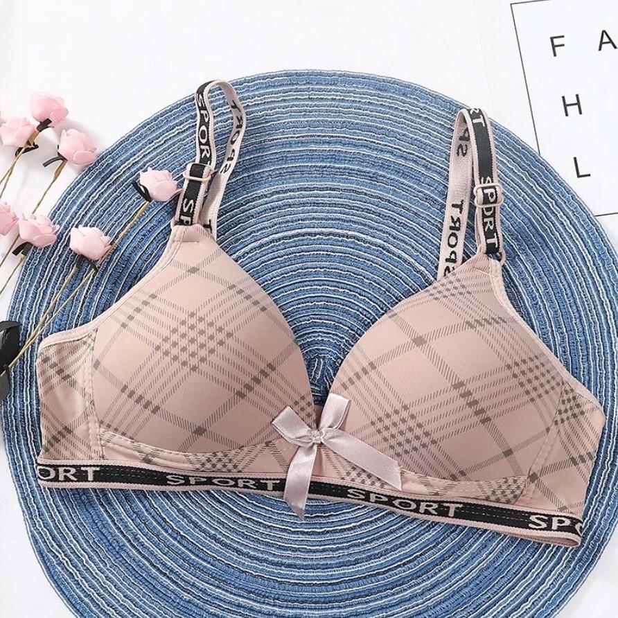 Comfortable Multicolor Silk Push UP Bra - 1 Pcs