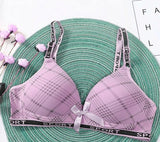 Comfortable Multicolor Silk Push UP Bra - 1 Pcs