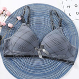 Comfortable Multicolor Silk Push UP Bra - 1 Pcs