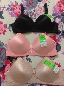 Jersey Sequins Padded Bra - Comfortable & Lightweight