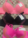 Silk Embroidered Multi Lines Bra