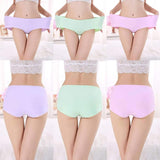 Luxurious Silk Briefs - 3 Pcs Comfortable & Breathable Multicolor Plain Design