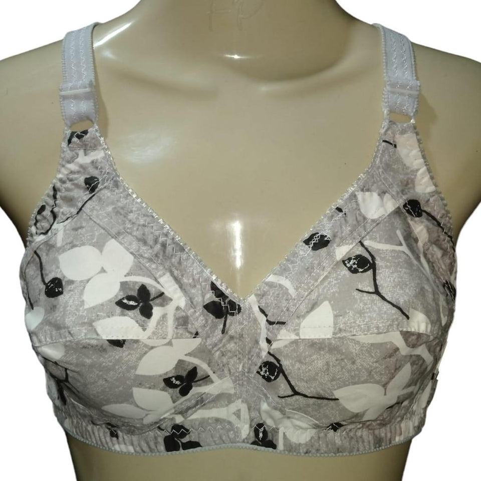 Pack Of 4 Cotton Bras For Girls & Women , Comfortable And Non Padded Bra